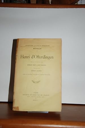 Image du vendeur pour Henri d'Ofterdingen mis en vente par Le Cygne