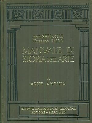 Imagen del vendedor de Manuale di storia dell'arte 6 vv a la venta por Librodifaccia