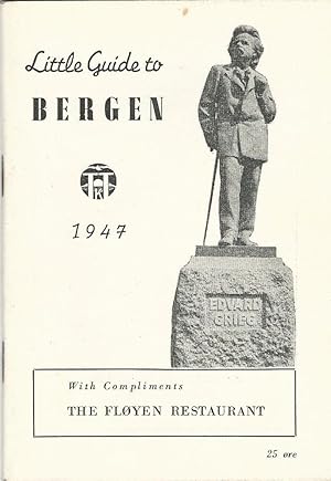 Little Guide to Bergen 1947 "With Compliments - The Floyen Restaurant"