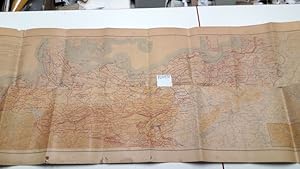 Karte: Landschaftskundliche Raumgliederung Deutschlands. Vorläufige Ausgabe Herbst 1943 ohne Gene...
