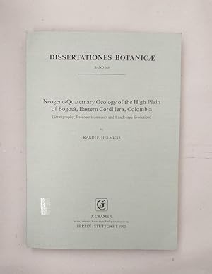 Neogene-Quaternary Geology of the High Plain of Bogota, Eastern Cordillera, Colombia.