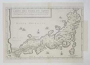 Image du vendeur pour Carte Des Isles du Japon (Esquelles Est Remarqve La Route Tant Par Mer Que Par Terre) mis en vente par Tmecca Inc.