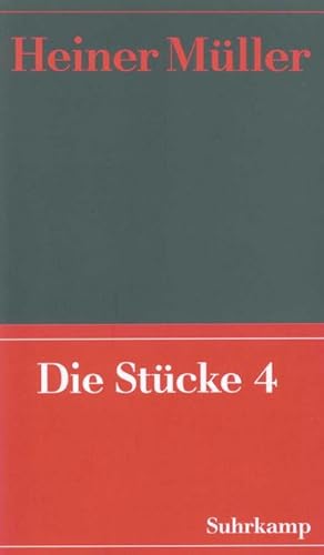 Seller image for Werke Die Stcke. Tl.4 for sale by BuchWeltWeit Ludwig Meier e.K.