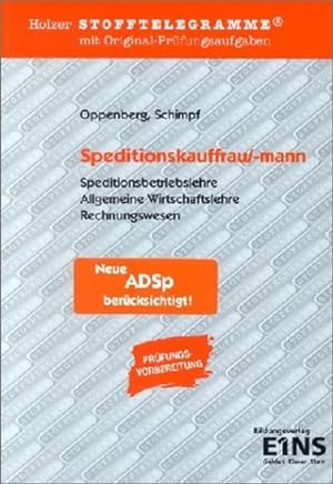 Seller image for Klassenarbeits- und Prfungsvorbereitung Speditionskauffrau/-mann for sale by Gerald Wollermann