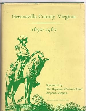 Imagen del vendedor de Historical and Biographical Sketches of Greensville County Virginia 1650-1967 a la venta por McCormick Books