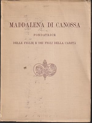 Bild des Verkufers fr Maddalena di Canossa zum Verkauf von Librodifaccia