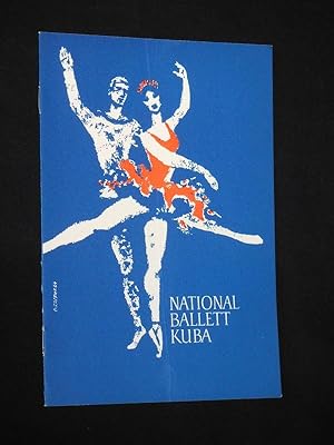 Seller image for Programmheft Gastspiel Nationalballett Kuba in der DDR 1966. Vierteiliger BALLETTABEND. Choreografie: Jorge Garcia, Alicia Alonso, Alberto Alonso. Mit Alicia Alonso (Primaballerina), Mirta Pla, Rodolfo Rodrigues, Josefina Mendez, Asari Plissezki, Jose Pares, Loipa Araujo, Aurora Bosch, Sylvia Marichal, Menia Martinez, Laura Raineri for sale by Fast alles Theater! Antiquariat fr die darstellenden Knste