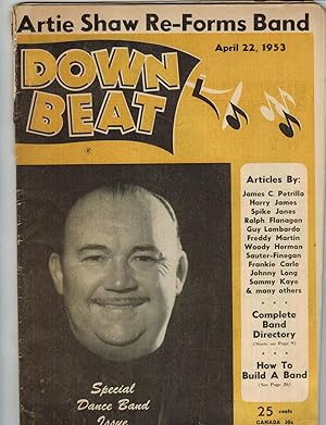 DOWN BEAT (Special Dance Band Issue) April 22, 1953