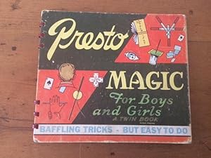 PRESTO MAGIC FOR BOYS AND GIRLS (bound with) TRICKS AND PUZZLES FOR BOYS AND GIRLS