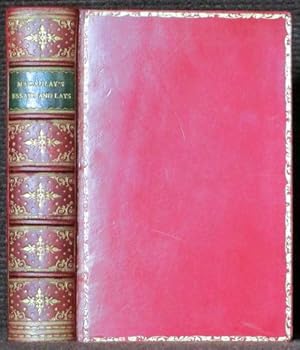 Lord Macaulay's Essays and Lays of Ancient Rome. Popular Edition.