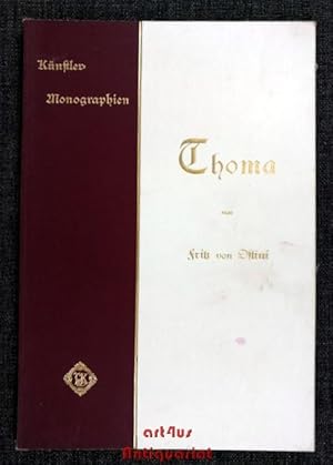 Bild des Verkufers fr Thoma. Knstler-Monographien zum Verkauf von art4us - Antiquariat