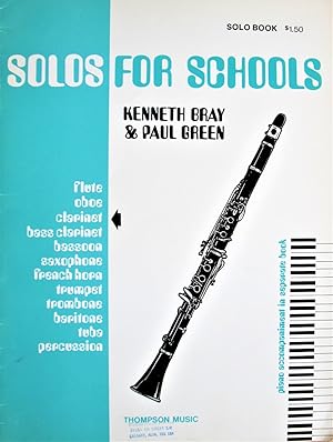 Bild des Verkufers fr Solos for Schools. Clarinet Solo Book zum Verkauf von Ken Jackson