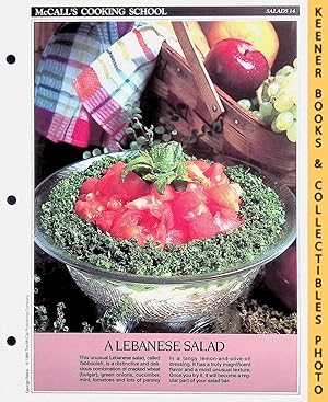 McCall's Cooking School Recipe Card: Salads 14 - Tabbouleh : Replacement McCall's Recipage or Rec...