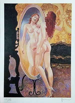 Milo Manara Pittore e Illustratore Signed and Numbered Limited Edition Print