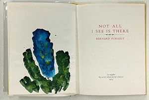 Imagen del vendedor de Not All I See Is There a la venta por Chaparral Books