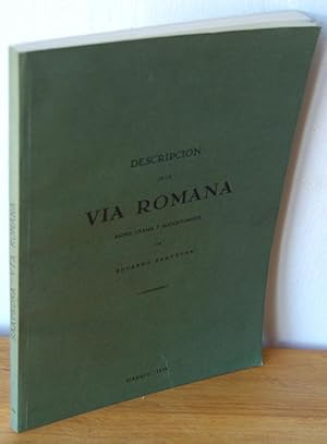 Image du vendeur pour DESCRIPCIN DE LA VIA ROMANA entre Uxama y Augustobriga mis en vente par EL RINCN ESCRITO