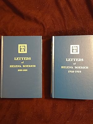 LETTERS OF HELENA ROERICH - 2 VOLUMES