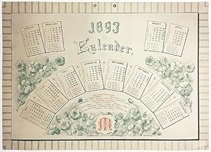 1893 Kalender.