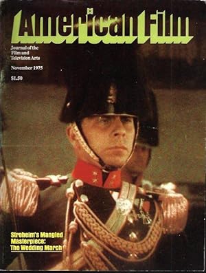 Seller image for AMERICAN FILM Journal of the Film and Television Arts: November, Nov. 1975 for sale by Books from the Crypt