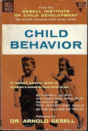 Image du vendeur pour CHILD BEHAVIOR mis en vente par Books from the Crypt