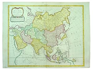 Seller image for CARTE DE L'ASIE Divisee en ses Principaux Empires et Royaumes. A Paris (1784) for sale by Tmecca Inc.