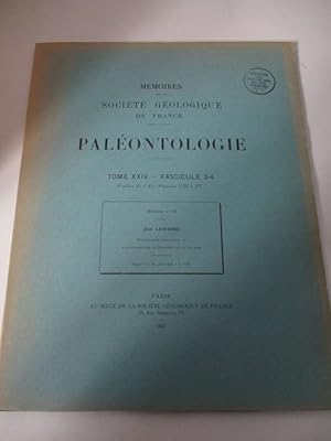 Seller image for Monographie geologique et palentologique du Bononien de la Pologne. (= Memoires de la Societe Geologique de France. Paleontologie, Tome 34, fasc 3 - 4, Memoire No 56) for sale by Antiquariat Bookfarm