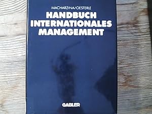 Seller image for Handbuch Internationales Management: Grundlagen - Instrumente - Perspektiven for sale by Antiquariat Bookfarm