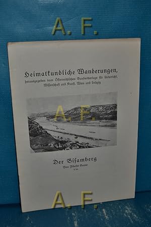 Bild des Verkufers fr Der Bisamberg : Heimatkundliche Wanderungen 54. zum Verkauf von Antiquarische Fundgrube e.U.