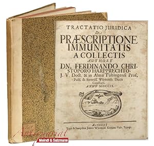 Tractatio juridica de praescriptione immunitatis a collectis.