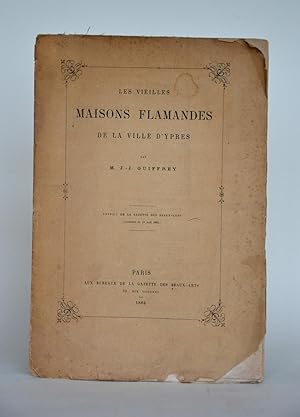 Immagine del venditore per Les Vieilles Maisons Flamandes De La Ville d'Ypres venduto da Librairie Raimbeau