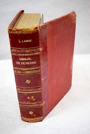 Seller image for Novsimo manual de derecho for sale by Alcan Libros