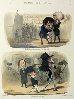 Daumier, HonorÃ , Physionomie de l'assemblÃ e , Daumier, HonorÃ . - Physionomie de l'assemblÃ e. ...