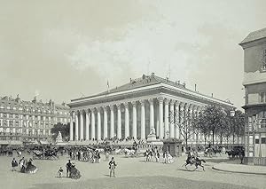 Paris, Palais Brongniart , Paris. - Palais Brongniart. - "La Bourse".