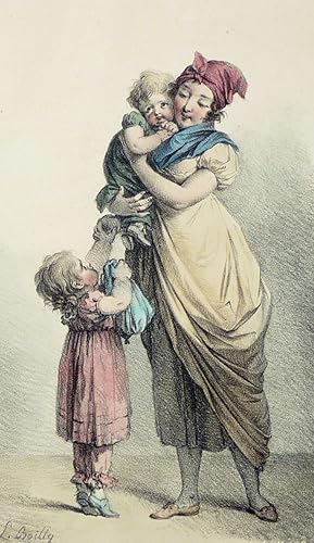 Louis-LÃ opold Boilly, Illustration, Die liebe, kleine Schwester, Boilly, Louis-LÃ opold. - Illus...