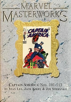 Imagen del vendedor de MARVEL MASTERWORKS Vol. 64 (Variant Gold Foil Edition) : CAPTAIN AMERICA Nos. 101-113 a la venta por OUTSIDER ENTERPRISES