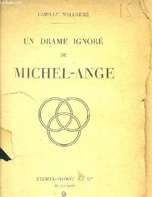 Imagen del vendedor de Un drame ignor de Michel-Ange a la venta por Le-Livre