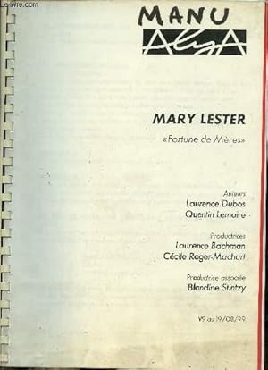 Bild des Verkufers fr Mary Lester "fortune des mres" - V9 du 19/08/99. zum Verkauf von Le-Livre