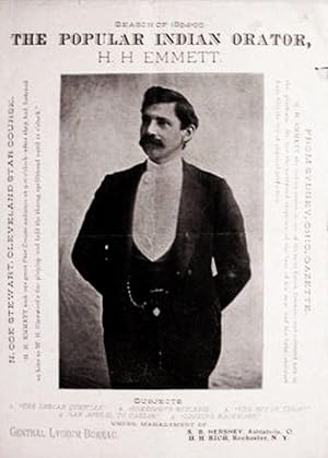 Season Of 1894-95 / The Popular Indian Orator / H.H. Emmett