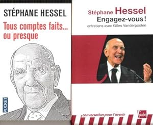 Imagen del vendedor de Tous Comptes Faits ou Presque - Engagez-vous ! Entretiens Avec Gilles Vanderpooten . 2 Livres a la venta por Au vert paradis du livre