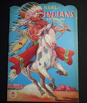 Real Indians to Color [coloring book]