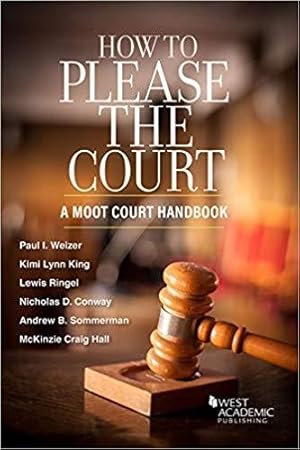 Seller image for How to Please the Court: A Moot Court Handbook for sale by BarristerBooks