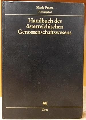 Seller image for Handbuch des o?sterreichischen Genossenschaftswesens for sale by Alplaus Books