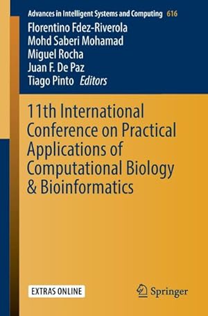 Bild des Verkufers fr 11th International Conference on Practical Applications of Computational Biology & Bioinformatics zum Verkauf von AHA-BUCH GmbH