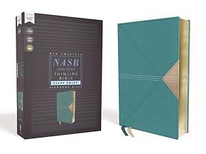 Seller image for NASB Thinline Bible Giant Print : New American Standard Bible, Thinline, Teal, Leathersoft, Comfort Print, Red Letter Edition, 1995 Text for sale by GreatBookPrices