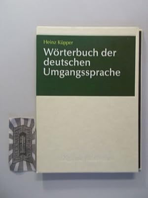 Bild des Verkufers fr Wrterbuch der deutschen Umgangssprache [PC+MAC Software]. zum Verkauf von Druckwaren Antiquariat