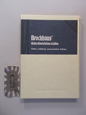 Brockhaus - Kleines Konversationslexikon. Fünfte, vollständig neubearbeitete Auflage [PC + MAC So...