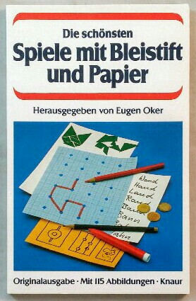 Bild des Verkufers fr Die schnsten Spiele mit Bleistift und Papier. zum Verkauf von KULTur-Antiquariat