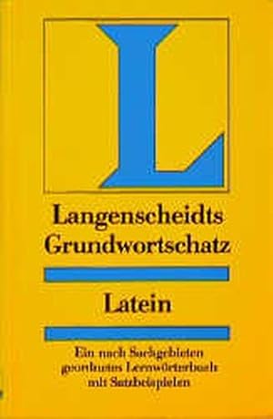 Langenscheidts Grundwortschatz Latein