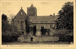 Seller image for Ansichtskarte / Postkarte La Lucerne d'Outremer Manche, Abbaye, Le Prieure for sale by akpool GmbH