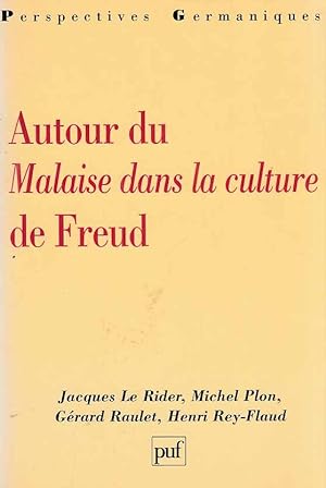 Image du vendeur pour Autour du "Malaise dans la culture" de Freud. Von Michel Plon / u.a. mis en vente par Fundus-Online GbR Borkert Schwarz Zerfa